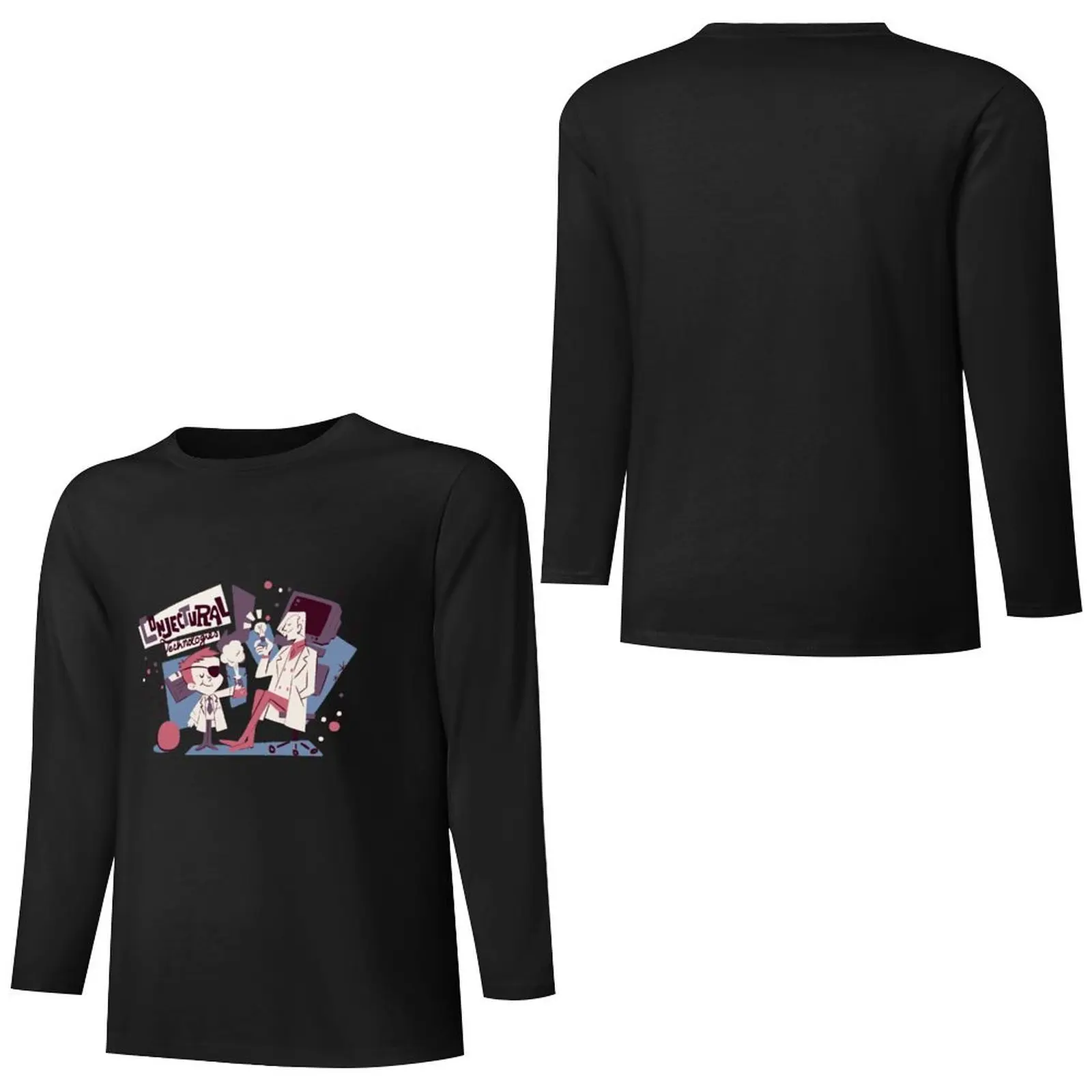 Длинная футболка Conjectural Technologies одежда в стиле аниме большого размера мужские