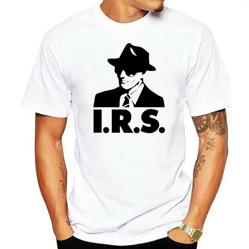 

Irs Records T-Shirt Retro Alternative Music R.E.M. Buzzcocks Iggy Pop Cotton Tee Unisex Loose Fit Tee Shirt