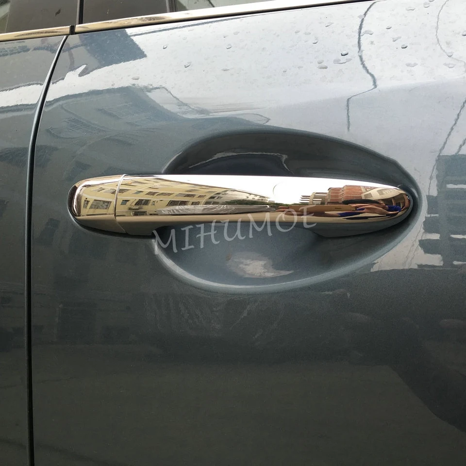 

Chrome Door Handle Cover Trims For Mazda 2 3 6 CX3 CX5 CX9 CX-3 CX-5 CX-9 w/o Keyless