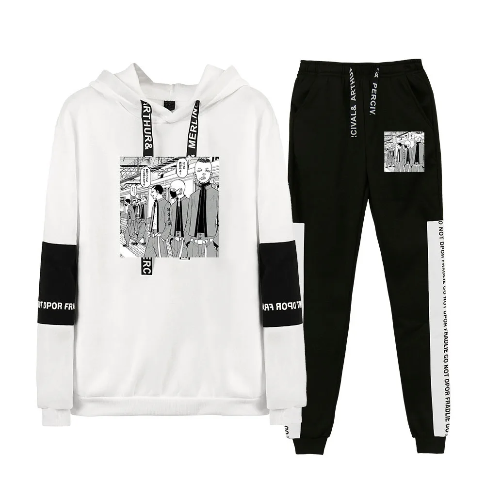 

Tokyo Revengers Hoodies Sports Women Men Two Piece Set Fashion Casual Autumn Winter Long Sleeve Hoodies+Swea Hot Sale