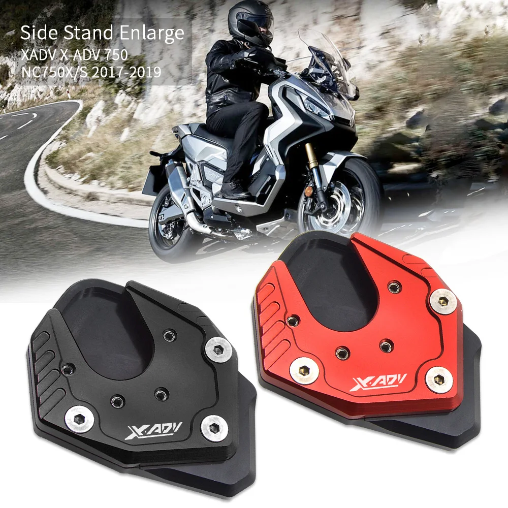 

Motorbike Kickstand Pad Plate Cover Side Stand Extension For HONDA XADV X-ADV 750 2014 2015 2016 2017 2018 2019 XADV 750 XADV750