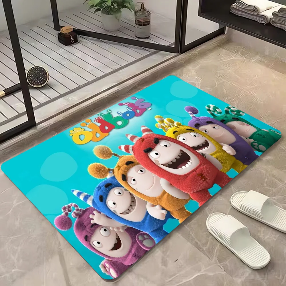 Современный полосатый замшевый коврик для нижнего белья с принтом спальни