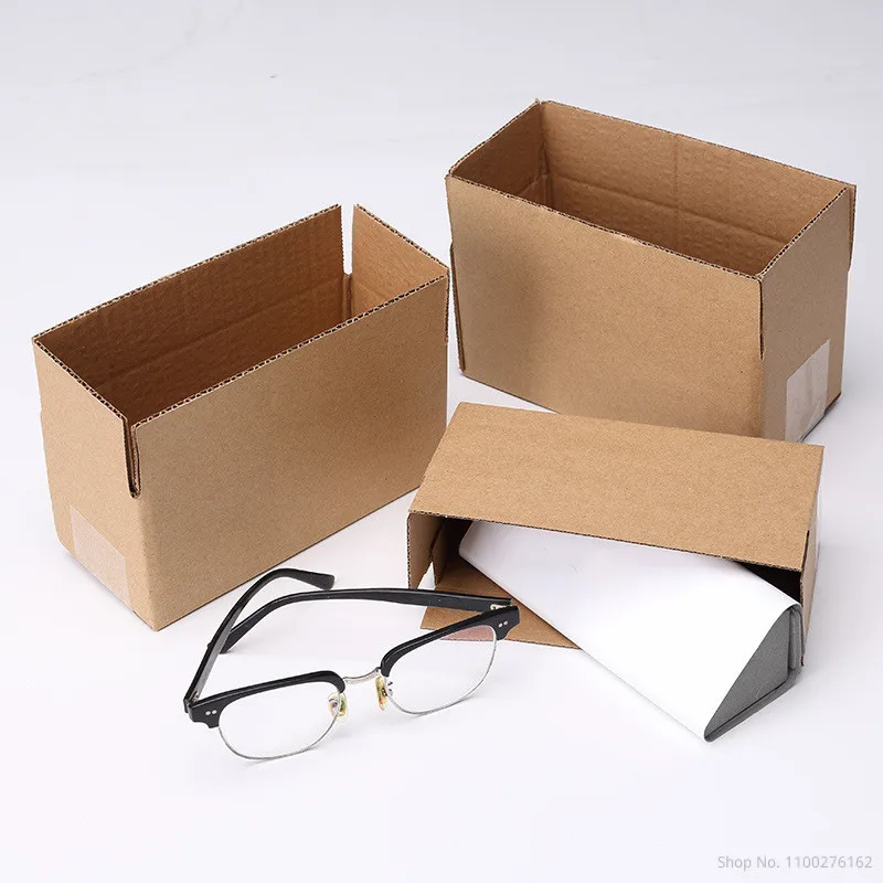 Mailer Shipping Box For Postal Transport Cardboard Carton Corrugated Box For Glasses/jewelry Packaging