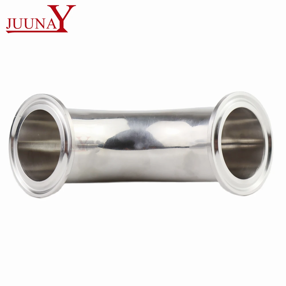 Тройник 90 градусов Tri Clamp из нержавеющей стали SS304 для санитарных трубных соединений диаметром 1,5", 2", 2,5", 3", 3,5" и 4" для домашнего пивоварения.