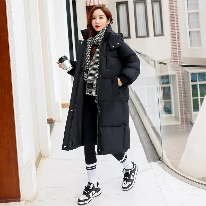 MEILLY DOLPHIN New Thick Winter Parkas Coat Casual Hooded Warm Long Jackets Coat Women Winter Thicken Parkas Outwear Coat Female