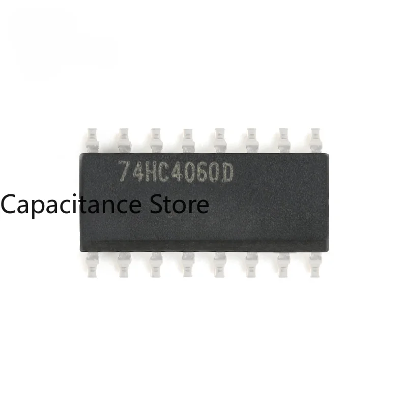 

10PCS Original Genuine 74HC4060D, 653 SOIC-16 With Oscillator 14-stage Binary Ripple Counter