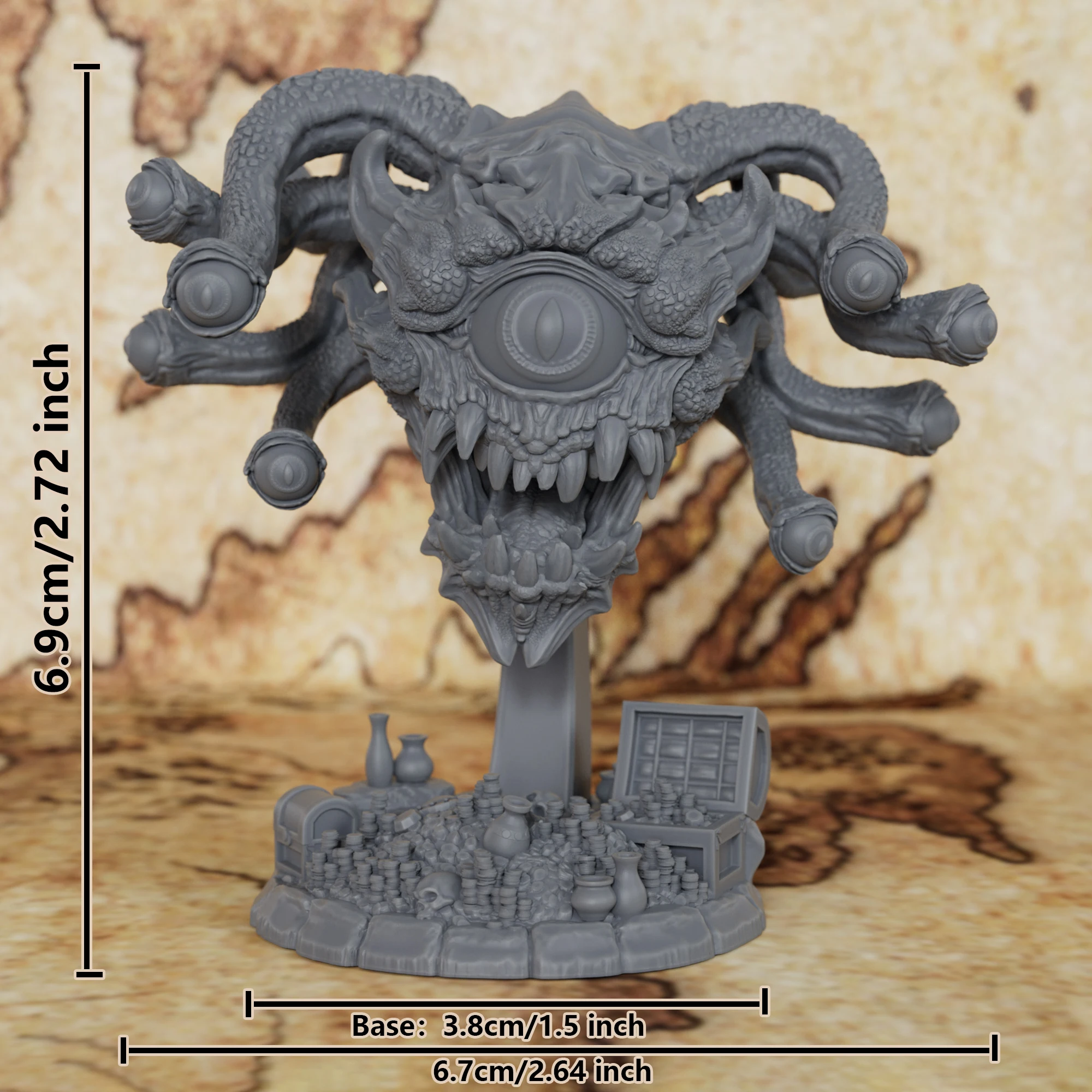 Фото Миниатюры RPG Beholder, аксессуары для фэнтезийных подземельных игр, лучший подарок для настольных геймеров №2