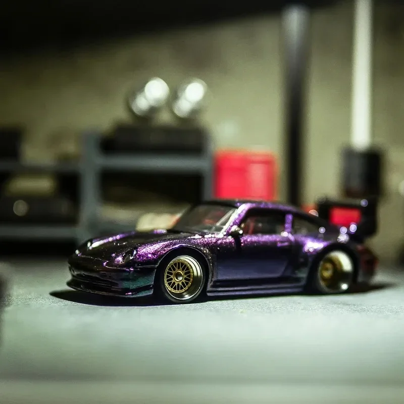 Набор из 4 шт. для модели автомобиля Carlomo 1/64 S-класса с резиновыми шинами тормозные