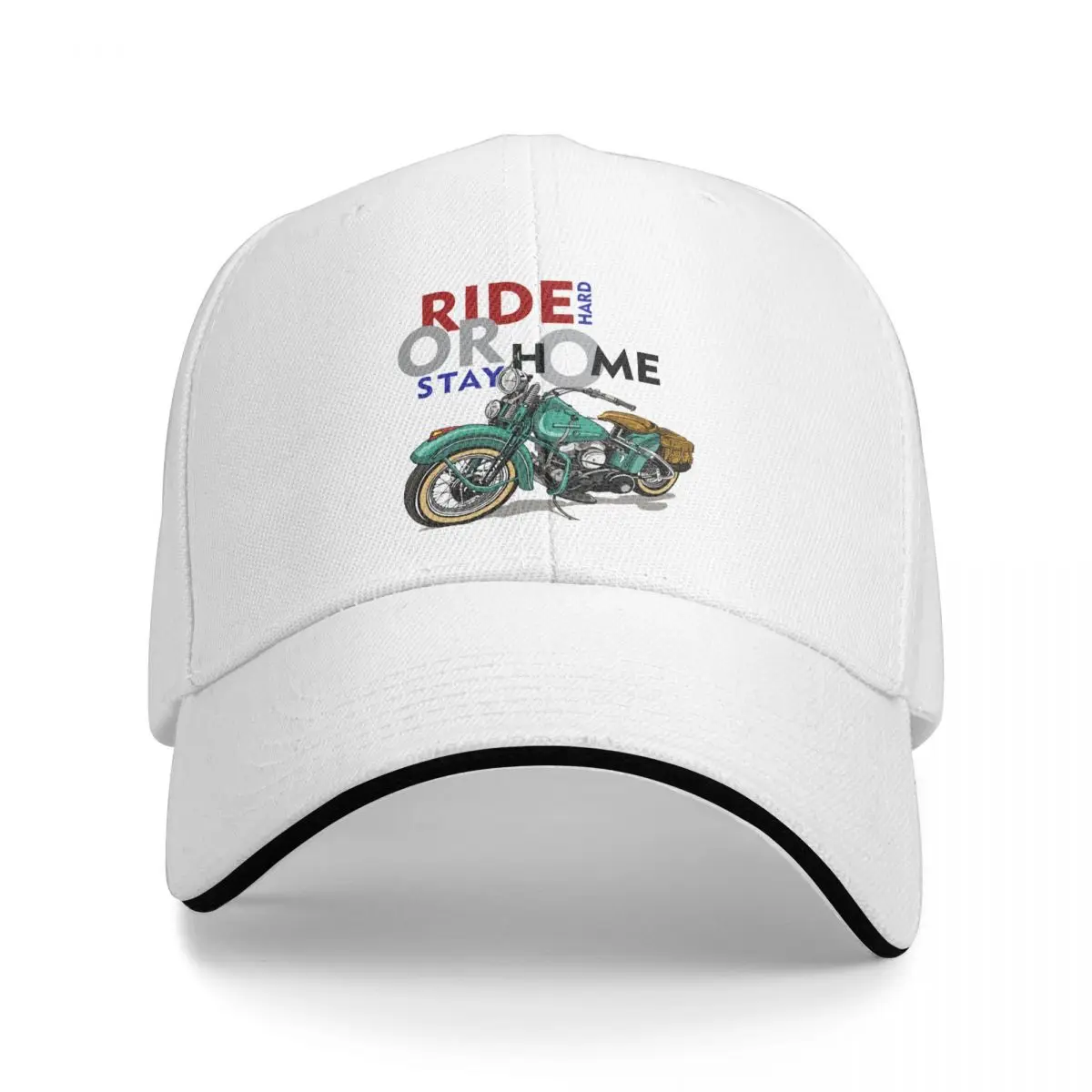 

Vintage Chopper Motorcycle Rider Trucker Cap Merch Classic Cafe Racer Snapback Hat For for Men Women Casquette Fit All Size
