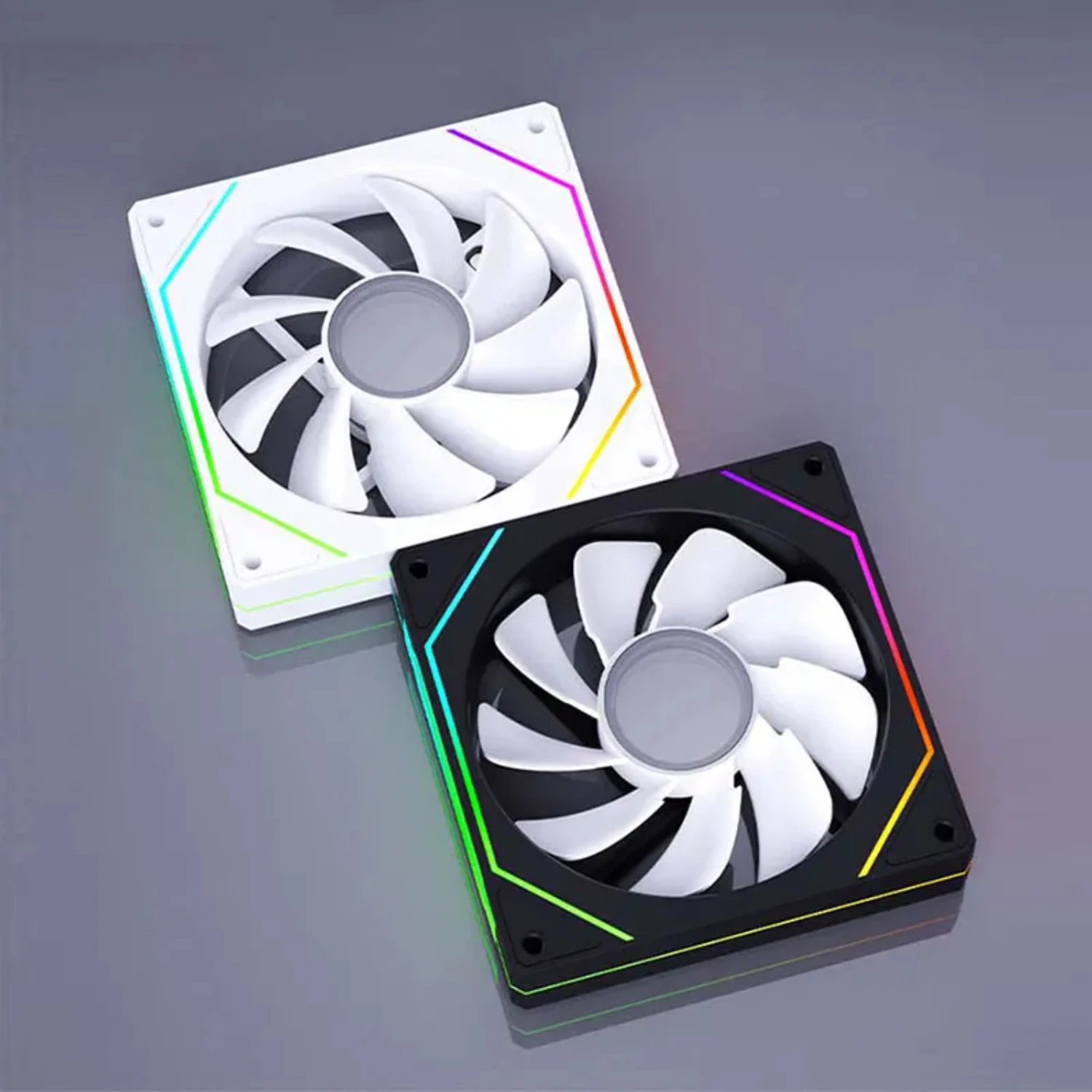 UF-1 PRISM 4 PRO Вентилятор для корпуса компьютера 12 см ARGB 4-контактный ШИМ Тихий