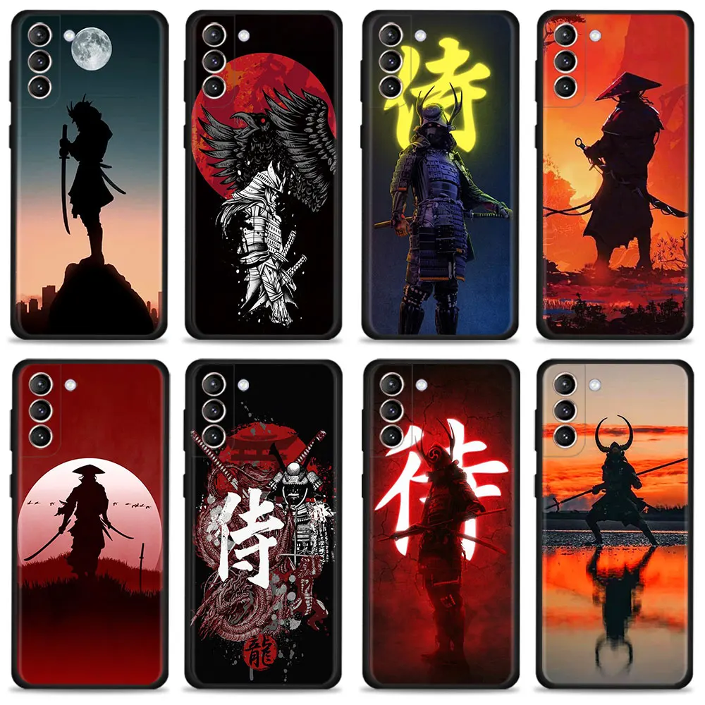 

Case For Samsung Galaxy S22 S21 S20 Ultra FE S10 S9 S8 Plus S10e Note 20Ultra 10 Plus Japanese Samurai Art Ghost Servant Ninja