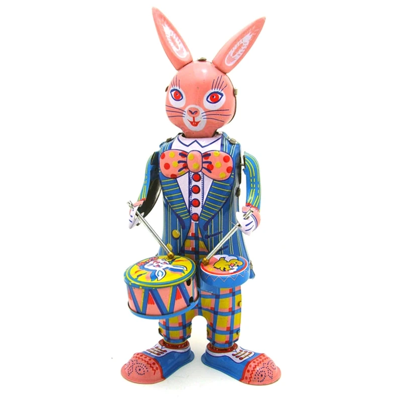 

Retro Wind-Up Robot Vintage Classic Clockwork Tin-Toy Collectible Gift Dropshipping
