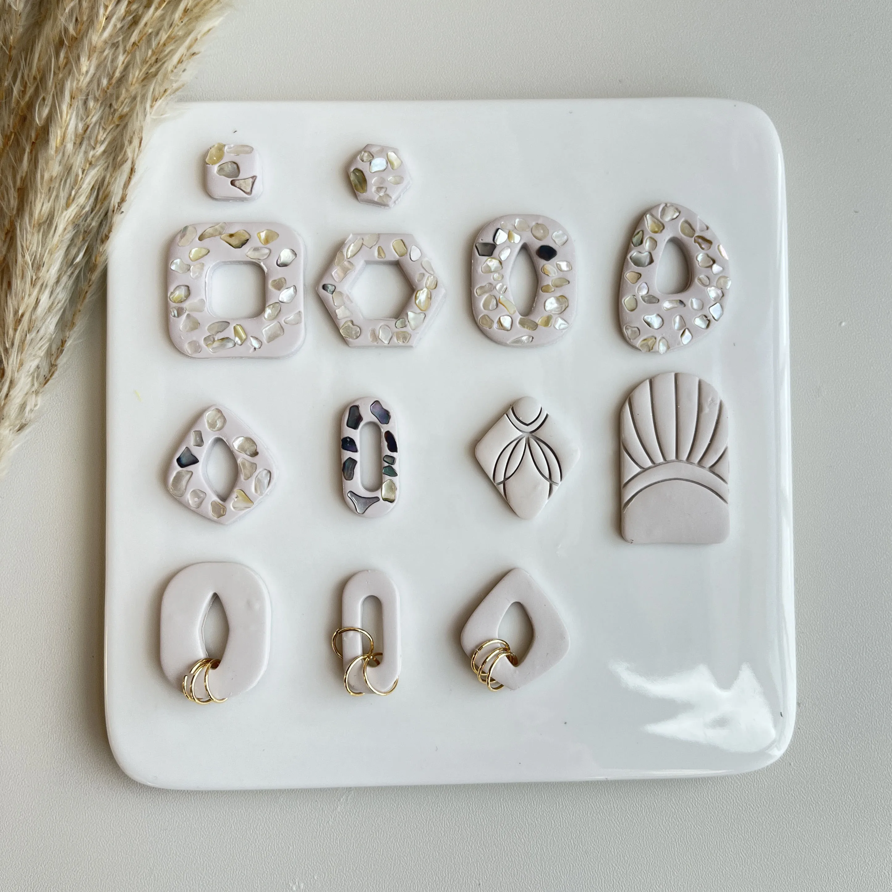 Классические Элегантные Простые стильные винтажные геометрические формы для