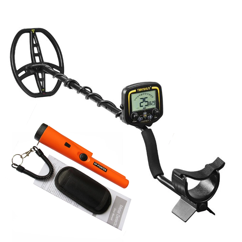 

TX-850 Professional Underground Metal Detector with 11” High Sensitivity Waterproof Search Coil LCD Display 2.5m Treasure Hunter
