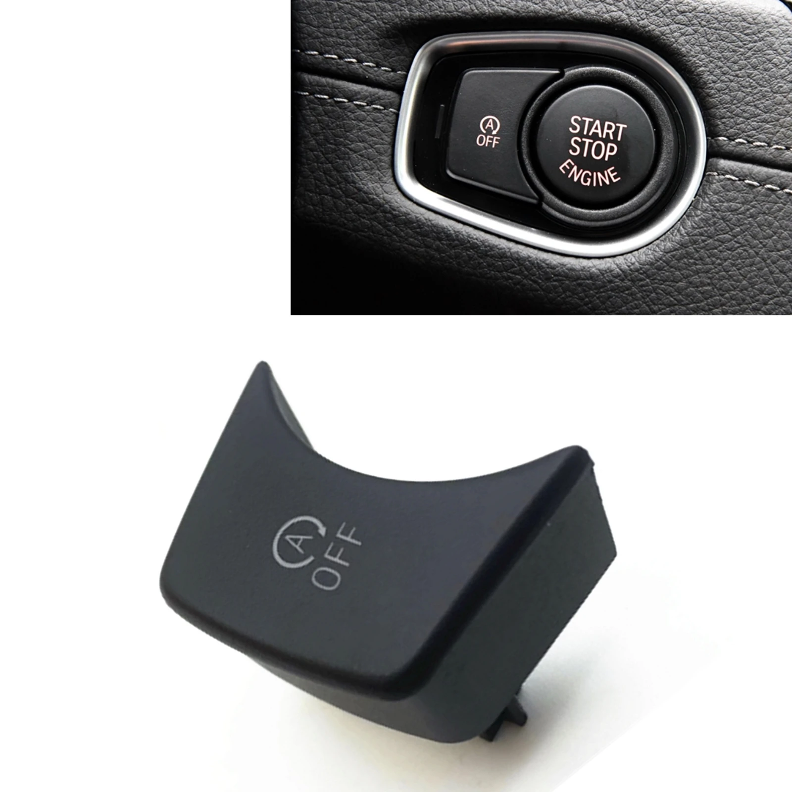 Фото Крышка кнопки запуска и остановки двигателя для BMW X1 F48 F49 LCI X2 F39 2 серии F45 F46 №2