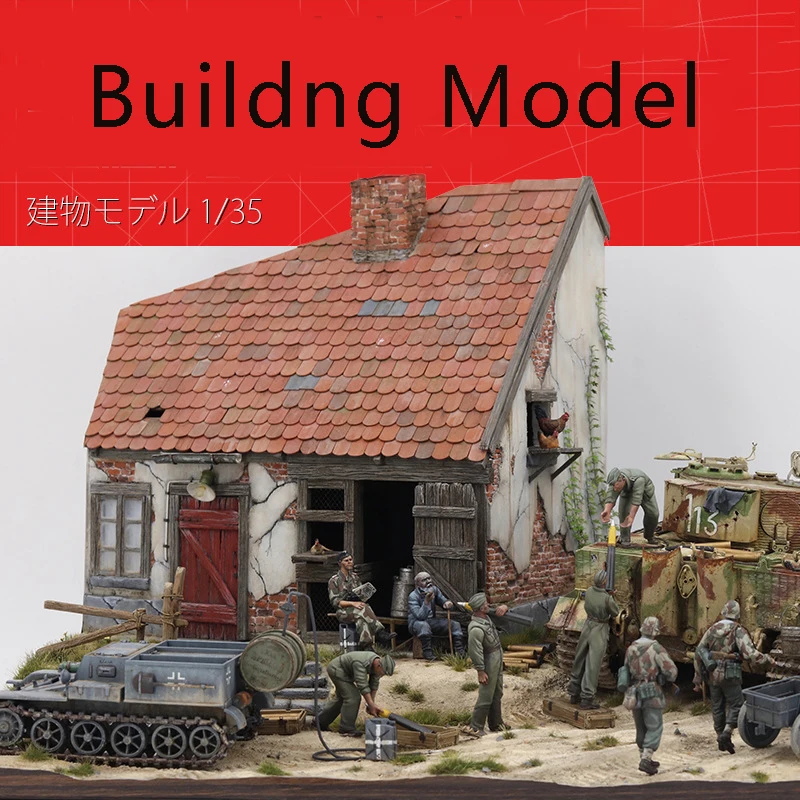 

Модель 1/35, набор инструментов ручной работы в европейском стиле
