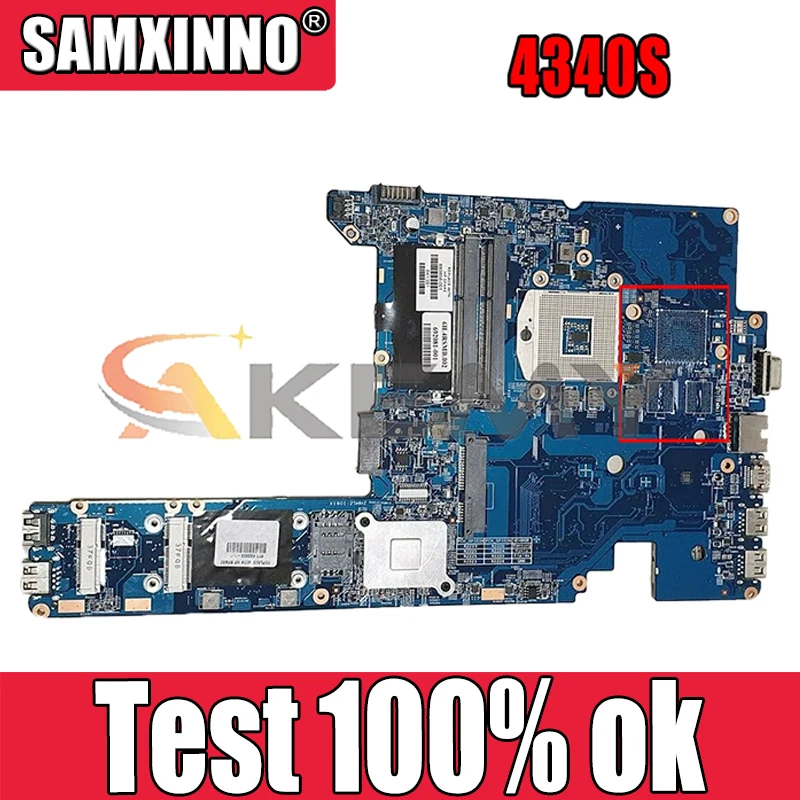 

Материнская плата для ноутбука HP Probook 683856 S PGA989 материнская плата для ноутбука 683856-1 SLJ8E 488.4rs01. 011, 501-001