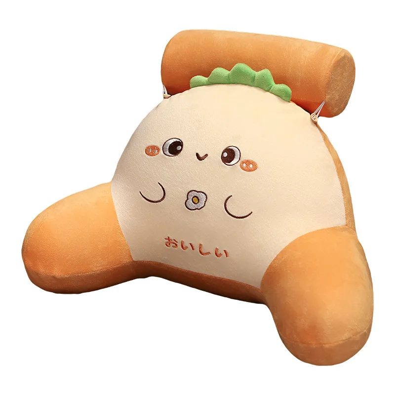 

Мягкая хлопковая подставка для талии с запоминающим животным из мультфильма, съемное и моющееся офисное сиденье, подушка для талии, прикроватная Автомобильная