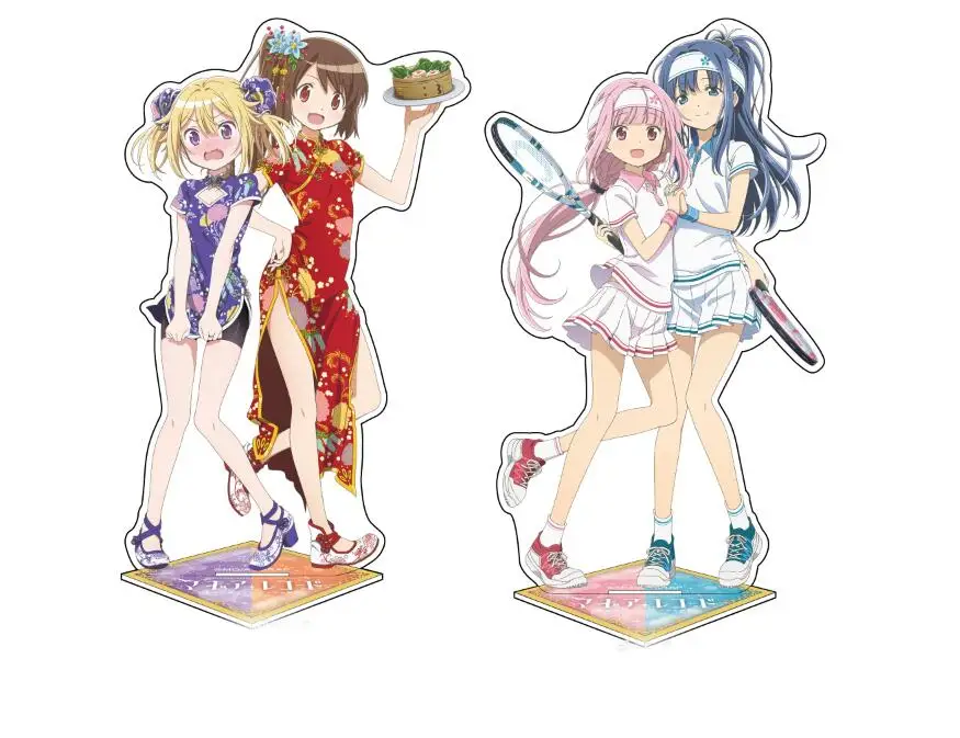 

Кукла Puella Magi Madoka Magica, фигурка аниме Мадока, Sayaka, Tomoe, Mami, Sakura, Kyouko, акриловая фигурка, подставка, модель, игрушка для косплея, подарок