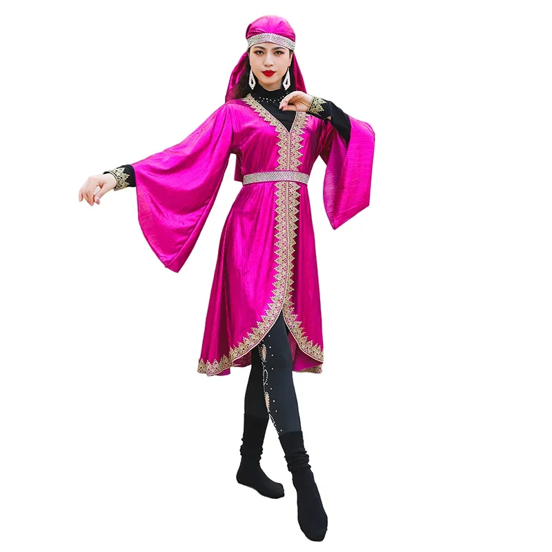 Dabke национальный костюм для танца Ливана арабский комплект из 4 предметов ручная