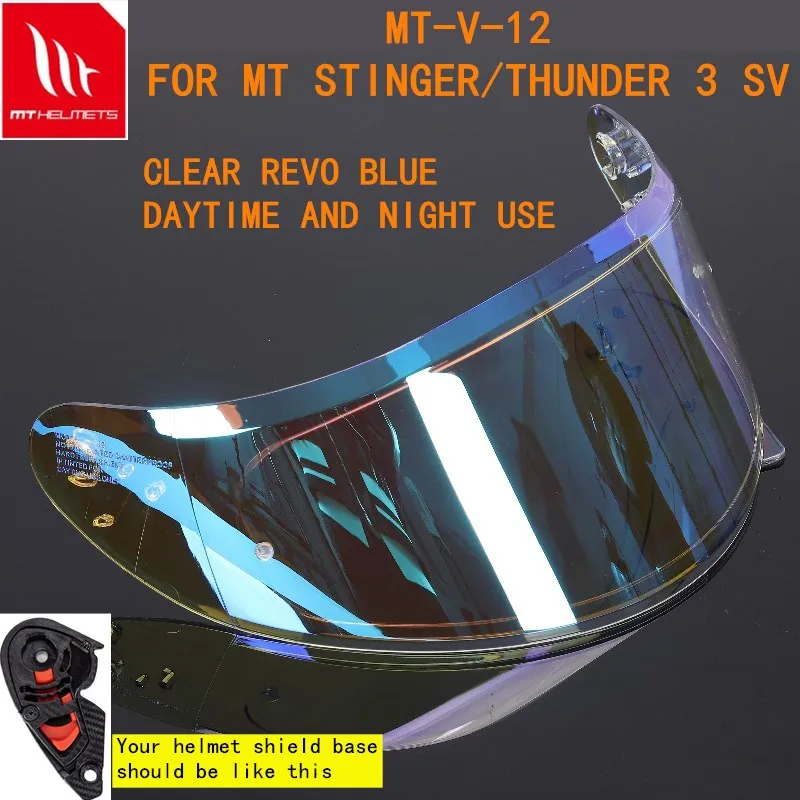 

Замена козырька шлема MT для шлема MT THUNDER 3 SV STINGER, оригинальное оборудование MT