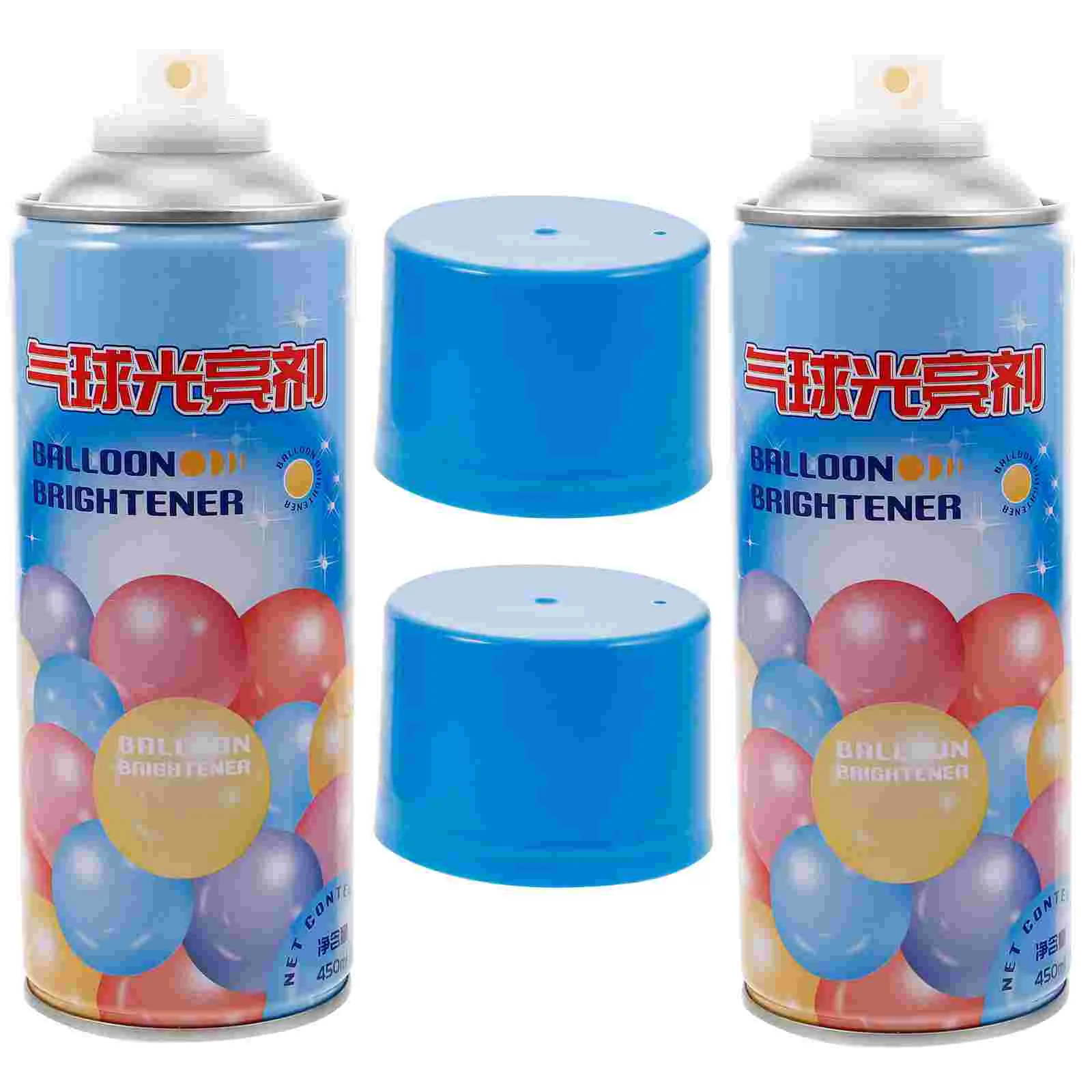 2-бутылочный яркий светлый отбеливатель воздушных шаров жидкий спрей для блеска