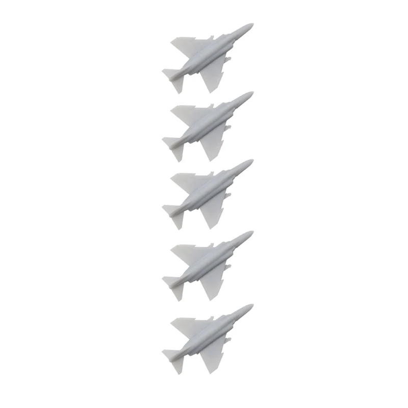 

5PCS F-4E Length 26.3mm 46mm 52.6mm Carrier Aircraft Toys with Landing Gear Upgrade Shipboard Airplane Mould for DIY Plane Model