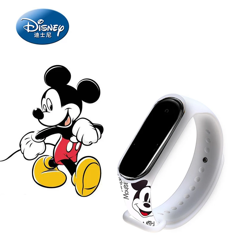 Новинка силиконовые спортивные часы с героями Диснея Микки Маусом Дональдом