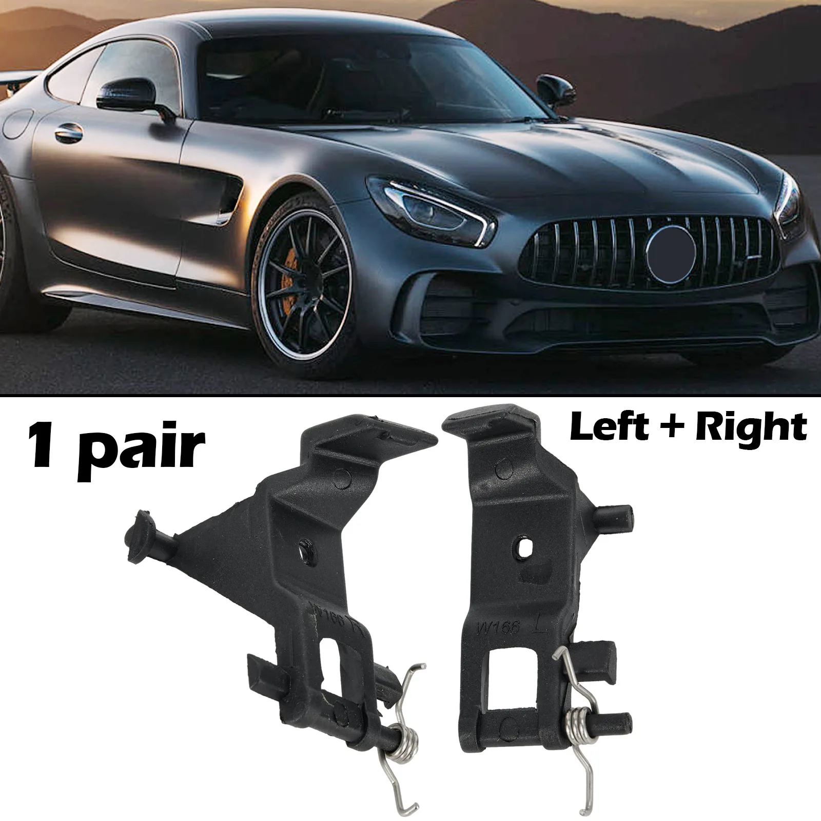 Новинка зажим для автомобиля запчасти замены A1666804103 черные автомобильные