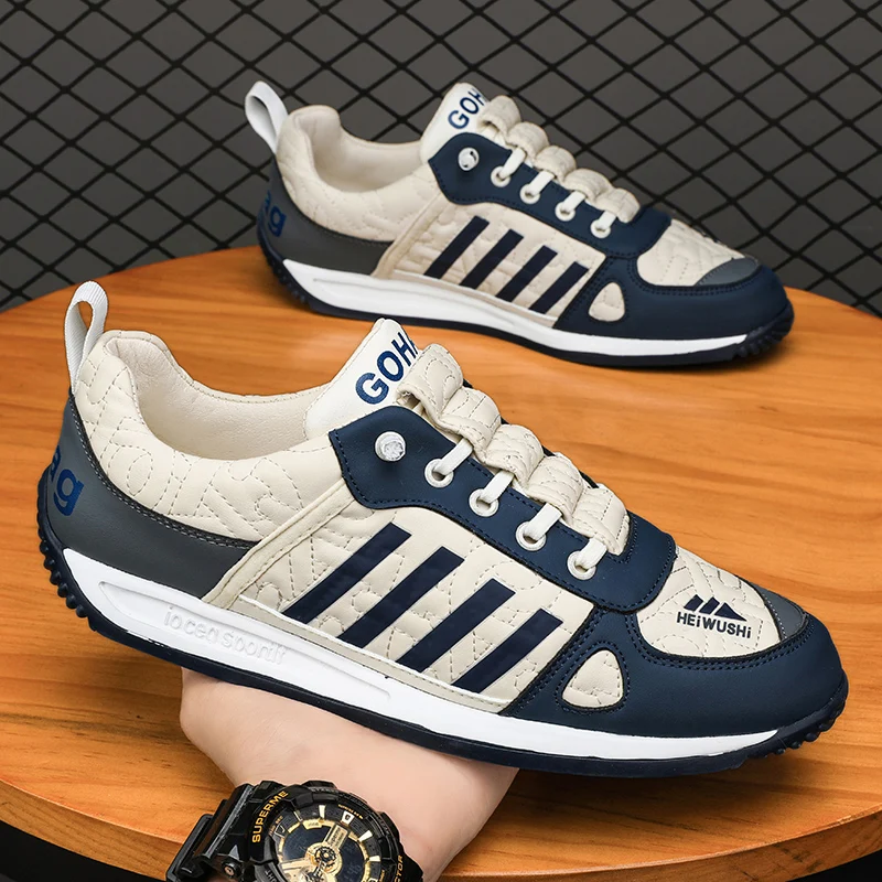 

New 2023 Men Running Shoes Breathable Outdoor Sports Shoes Lightweight Sneakers for men Comfortable Athletic Training Footwear