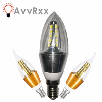 avvrxx led e27 e14 retro edison led filament bulb lamp 110v 220v light bulb glass bulb vintage chandeliers candle light
