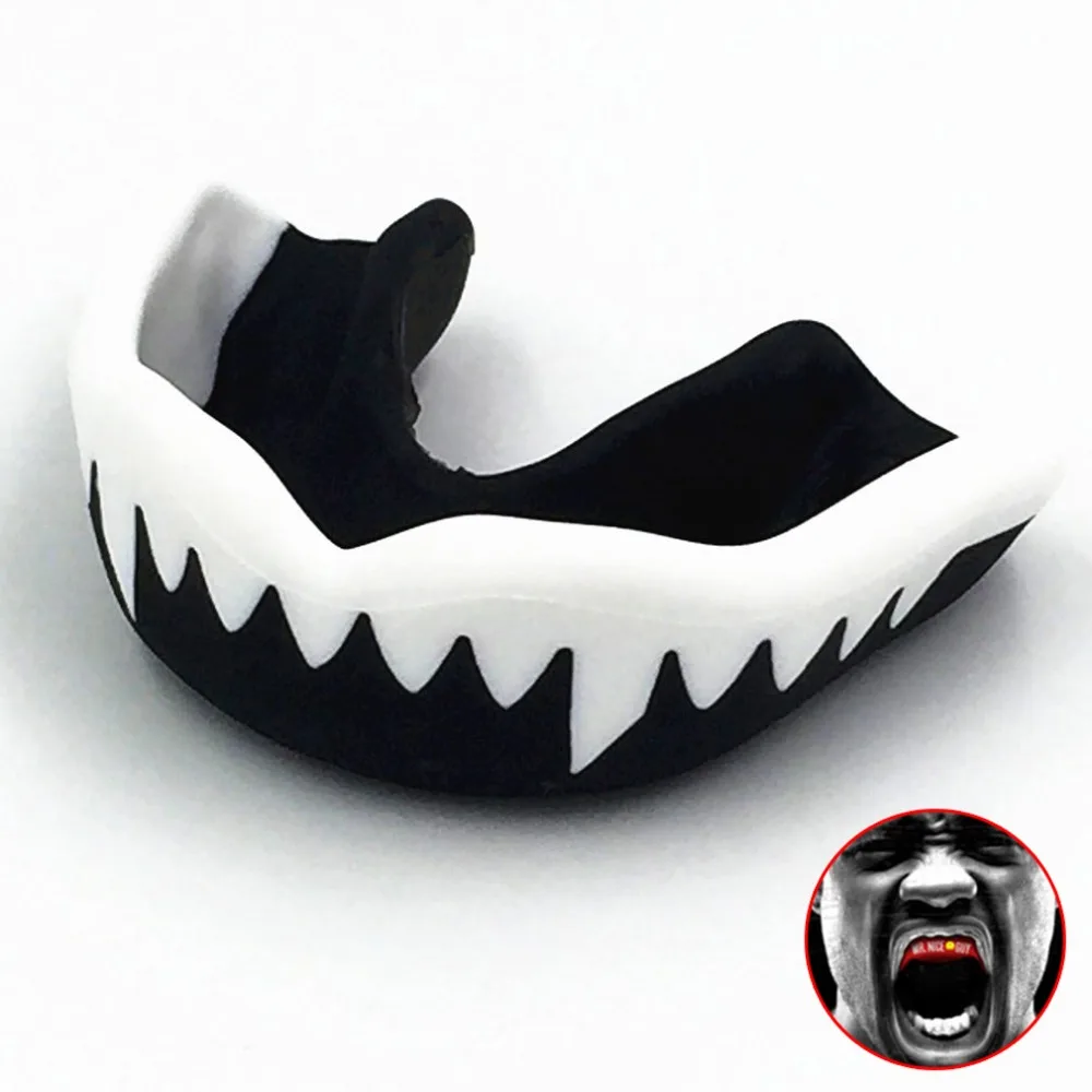 Professional Mouth Guard Adult Karate Muay Safety Soft EVA Mouth Protective Teeth Guard Sport Football Basketball Thai Boxing