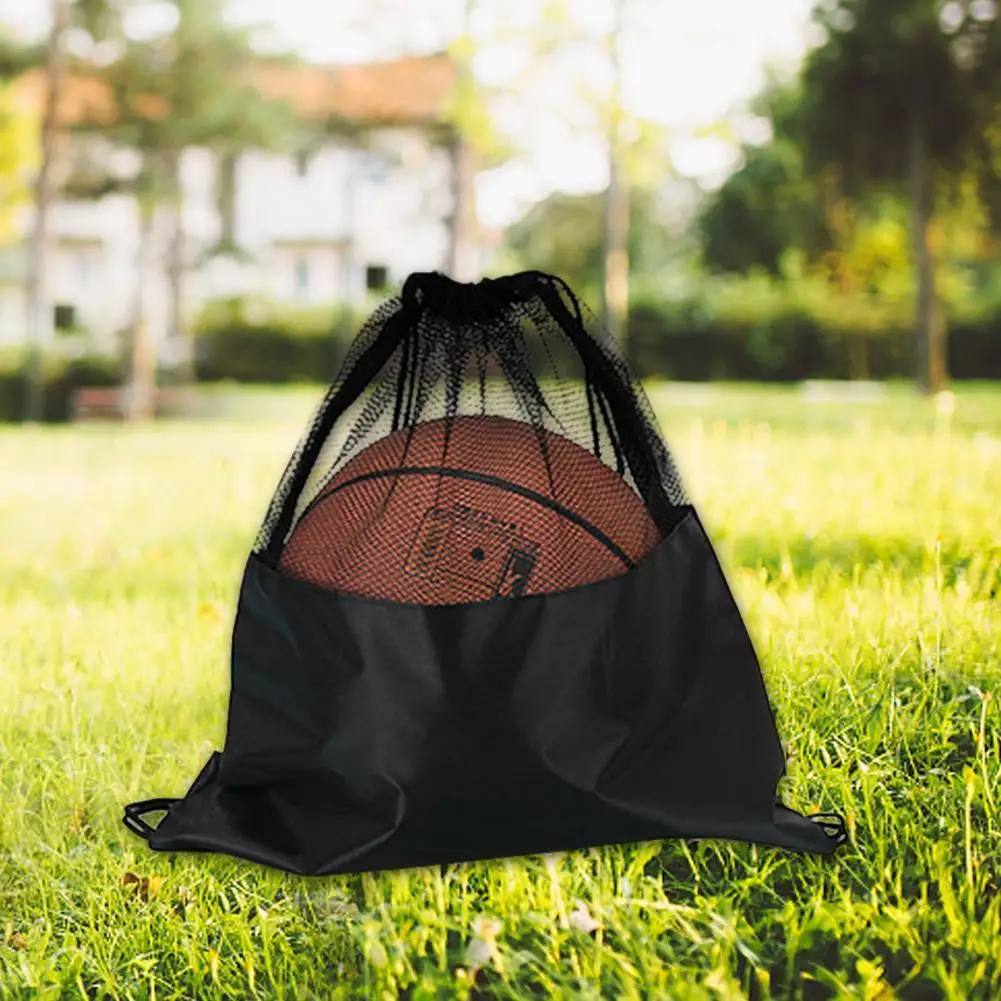 

Portable Basketball Cover Mesh Bag Football Soccer Storage Backpack Outdoor Volleyball Ball Storage Bags Basketball Backpack