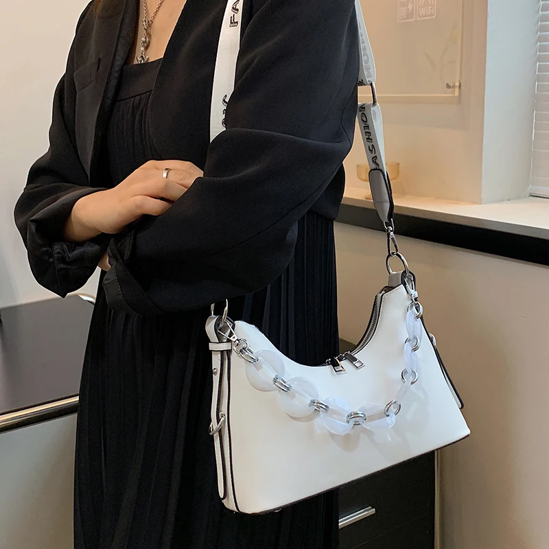

Designer Pu Leather Chain Handbags High Quality Ladies Small Shoulder Messenger Bag Fashioin Female Crossbody Bags for Women New