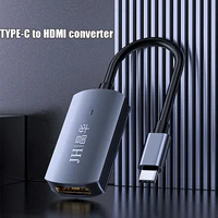 4k hd converters type c to hdmi docking station hd cable converter hdmi to type c cable accessories for projectormonitortv