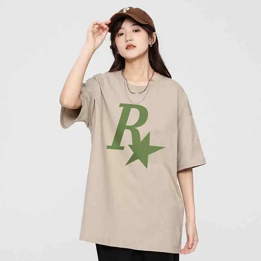 

Летний топ с коротким рукавом 2023, Мужская футболка, Молодежная Свободная Повседневная футболка