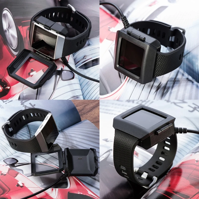 ABS Black 95 см USB зарядная док-станция для умных часов Fitbit |
