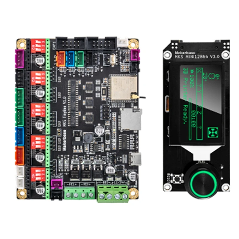 Для MKS Tinybee 3D-принтер плата управления ESP32 MCU Запчасти TFT-экран функция Wi-Fi WEB Control