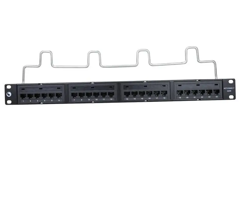 Original Authentic AMP Ampcompu Six Categories of 6 Categories of CAT6 Unshielded 24 Port  Patch Panel Cable Adapter