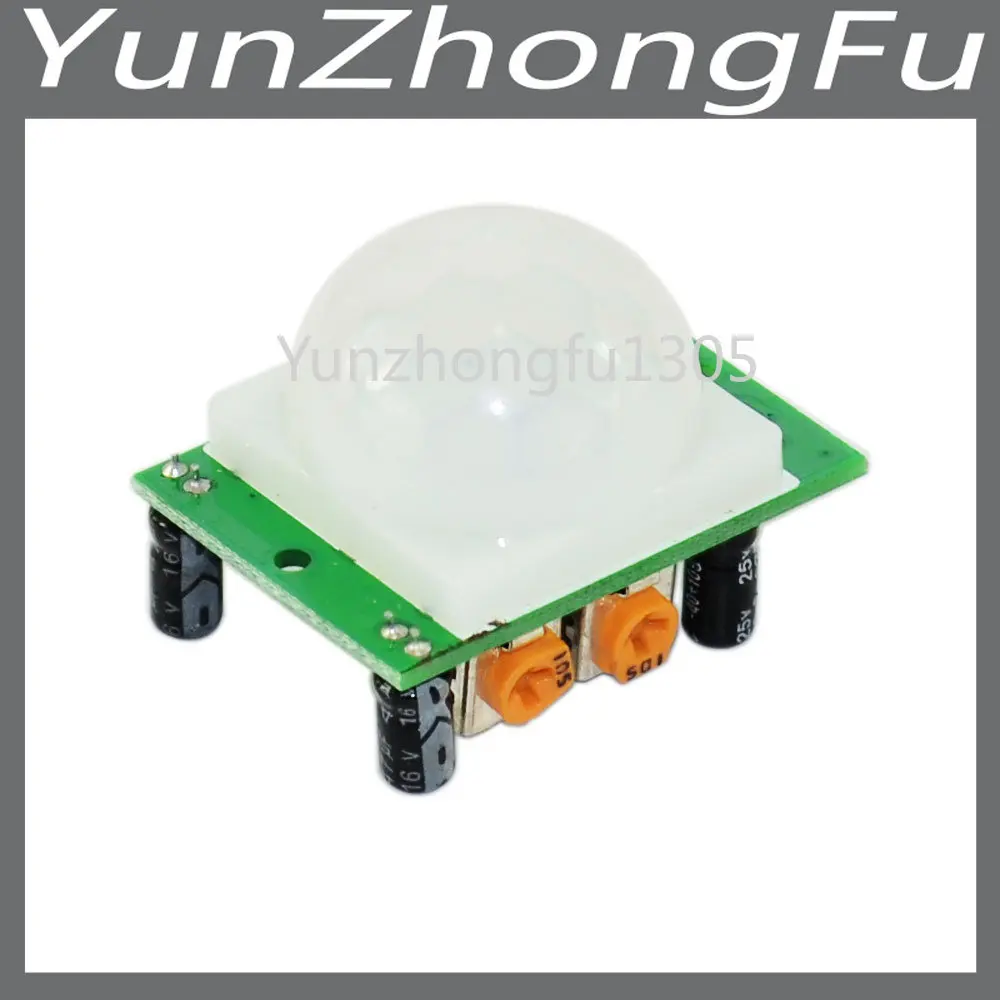 

Human Body Infrared Induction Module Pyroelectric Sensor Imported Probe Green and Blue Board Optional