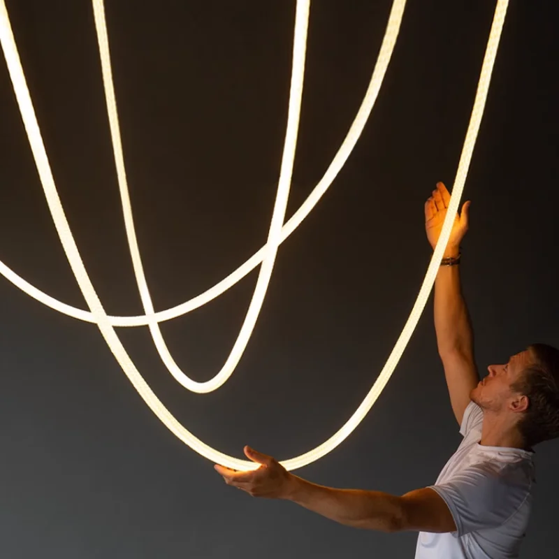 

Скандинавская LED люстра