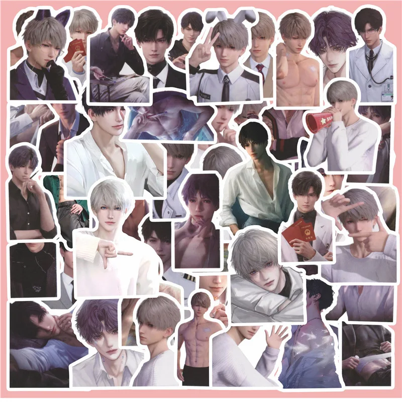 50 шт./компл. наклейка Любовь и глубокое пространство игра Rafayel персональный