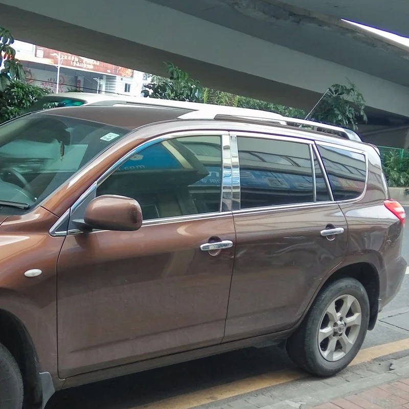 

WELKINRY for Toyota RAV4 XA30 3rd generation 2006 2007 2008 2009 2010 2011 2012 car body window frame middle pillar column trim