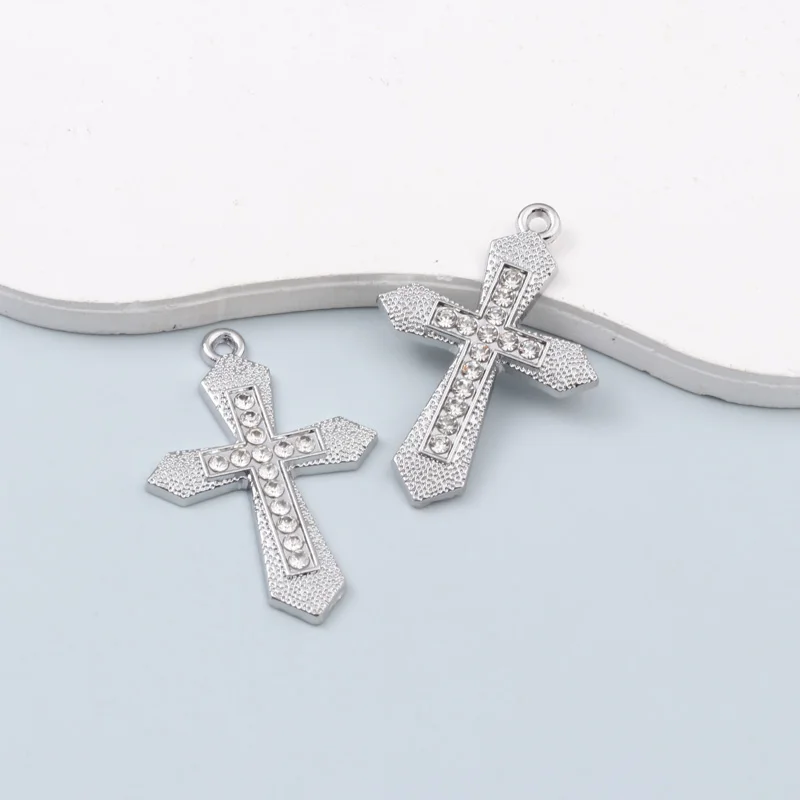 Подвески-кресты в стиле панк Y2K 5 шт.