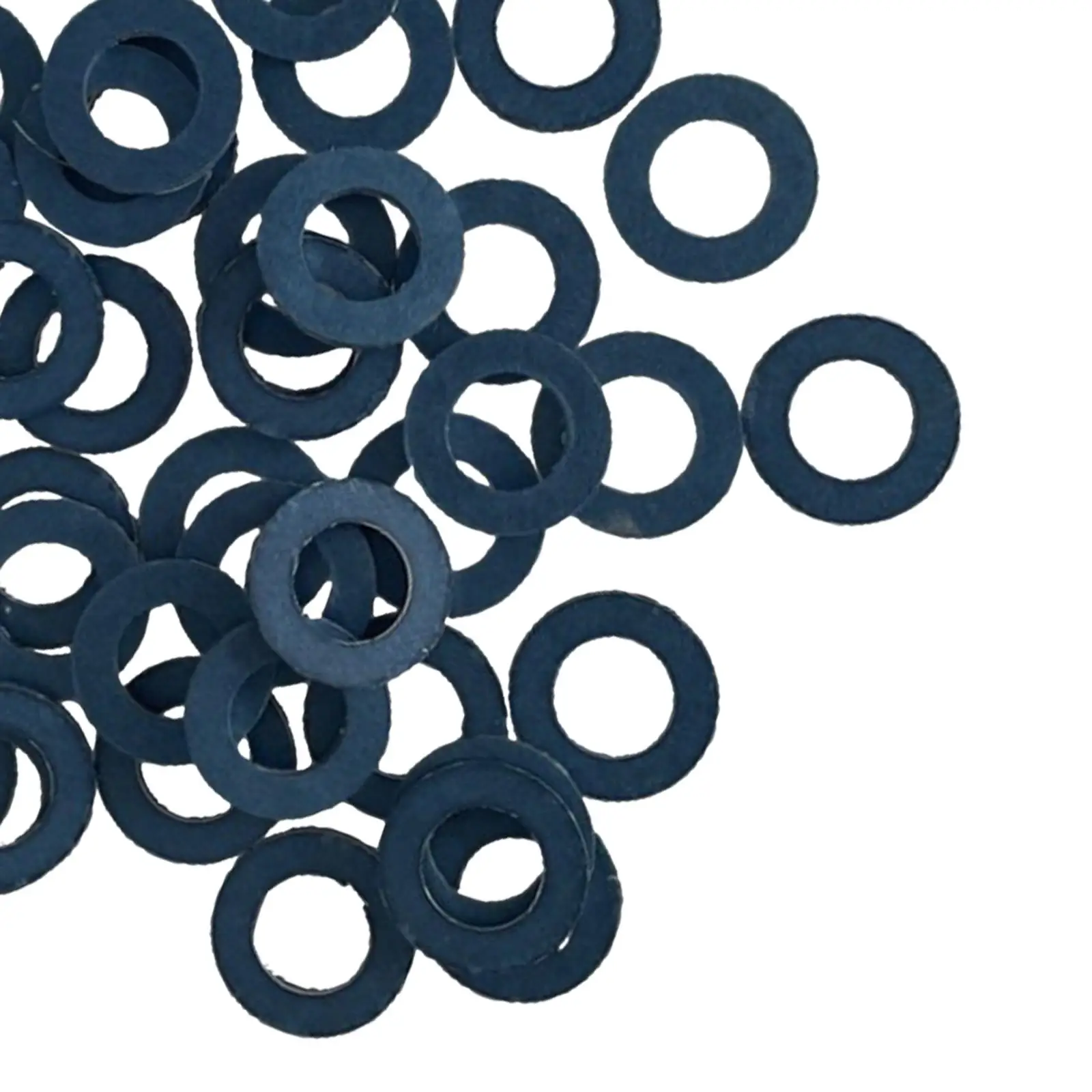 

100x M12 Transmission Fluid Drain Plug Washer Replacement for the Part #9043012031 (Black)