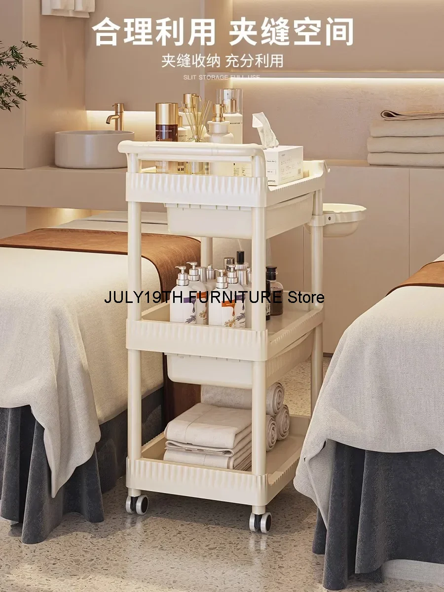 Роликовый инструмент для салона красоты тележка парикмахерской маникюрная