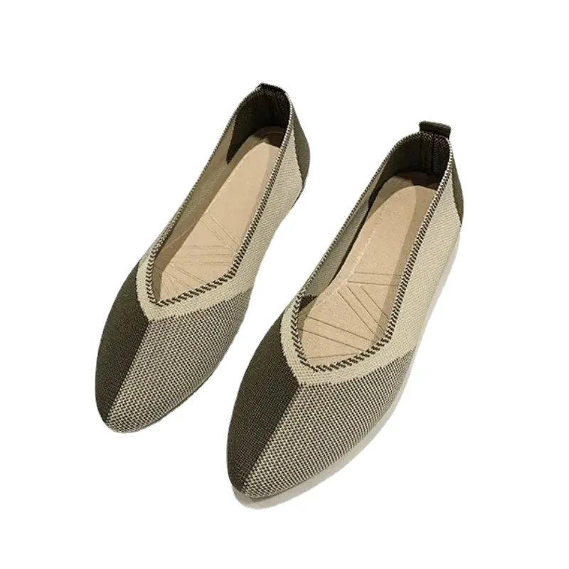 

Split Toe Candy Flats Ballet Shoes Woman Slip on Loafers Soft Bottom Moccasins Real Leather Single Tabi Ninja Women Casual Shoes