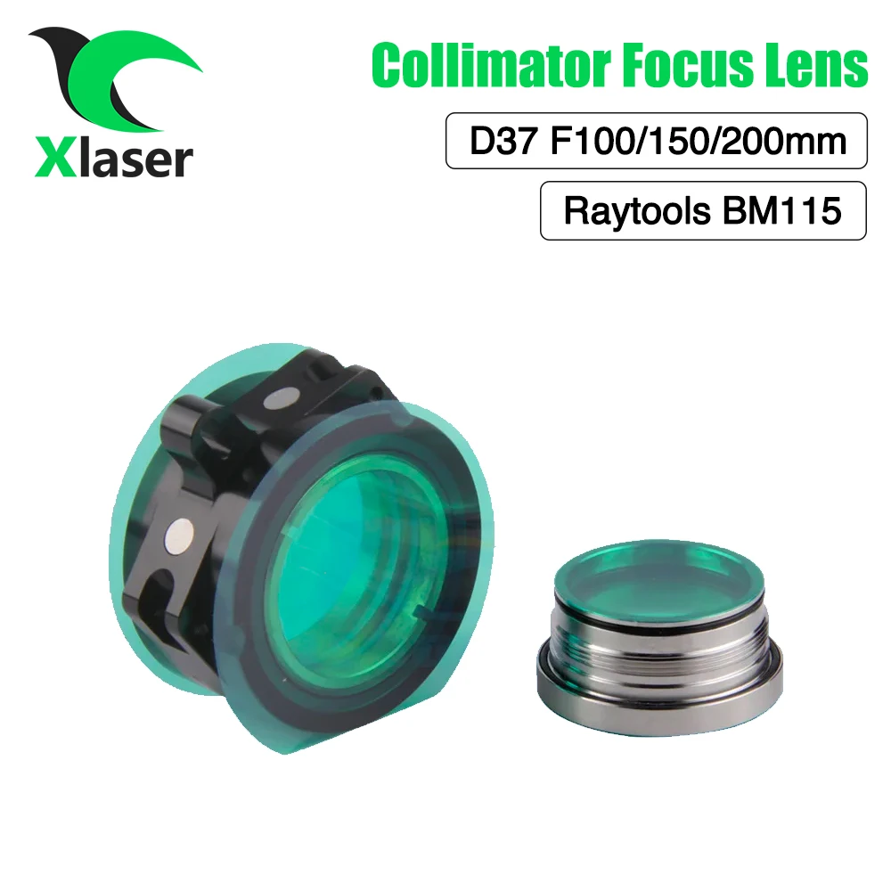 Линза Лазерная Raytools BM115 для холодной и фокусирующей обработки D37 F100 F150 F200 с