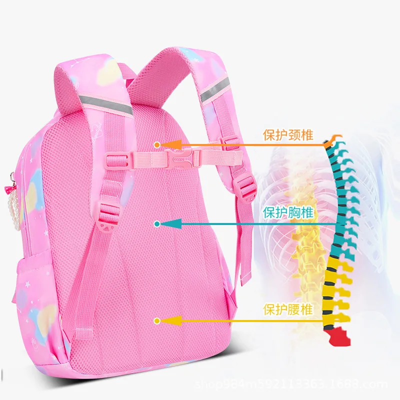 kids cartoon Schoolbag waterproof children School Bags boys Girls primary school Backpacks Orthopedic Backpack mochila infantil