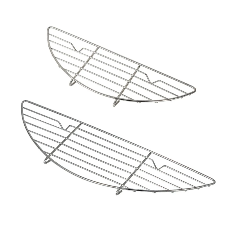 

Multi-Purpose Cooking Stainless Steel Grill Net Semicircle Wire Rack Rustproof